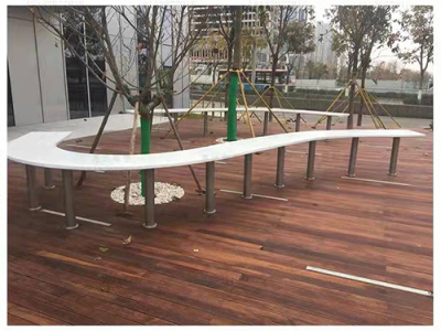 甘肃公园塑木地板安装流程
