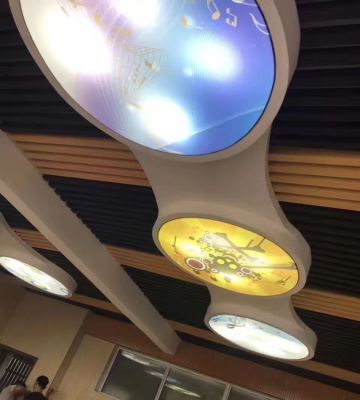 软膜天花吊顶 防火透光膜定制 太原安装