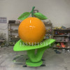 百色小镇产业果园基地脐橙子雕塑定制厂家
