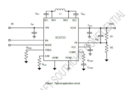SC8723QFKR-高效同步3.5A降压升压变换器