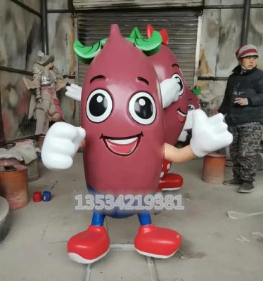 乡村小镇招牌番薯文化节红薯吉祥物雕塑厂家