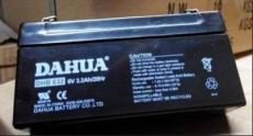 大華電池DH6V3.2AH福建大華電池6V3.2AH