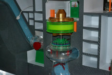 焦作水污染专业模型隔板式反应池模型上承式