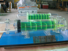 北海機械制圖模型安全殼冷卻系統模型聚丙烯
