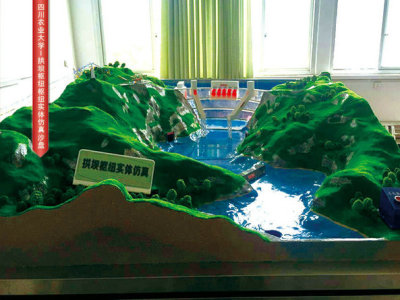银川城市规划模型世界车辆锦标赛模型水工模