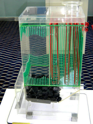 遵义科技展览模型加yao泵模型三相分离器模