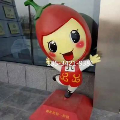 陇东红枸杞产业公司企业IP吉祥物雕塑厂家