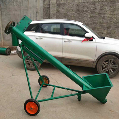 移動式電動螺旋加料機(jī)散糧裝車灌袋輸送機(jī)