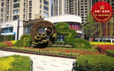 新兴县仿真绿雕生产多图