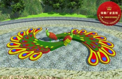 留坝县仿真绿雕制作团队