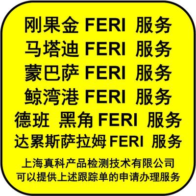 马塔迪FERI货物跟踪单怎样做