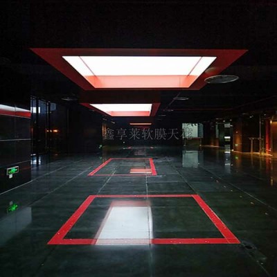 河北软膜天花厂家-安装透光膜-蓝天白云软膜