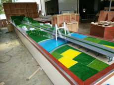 玉溪工艺实训模型轴流式水泵站透明模型土压