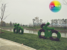 韶山市网红景区仿真绿雕制作工艺