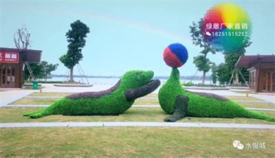 巨鹿县网红景区仿真绿雕市场报价