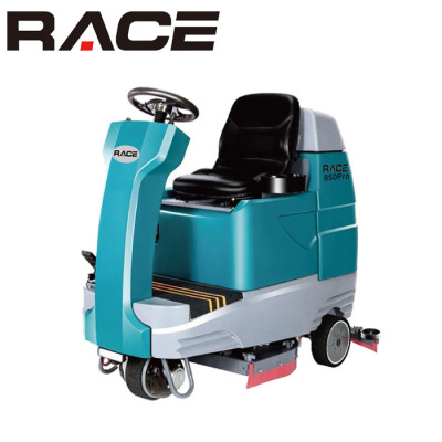 仓库专用洗地机 RACE850Pro环氧地坪拖地机