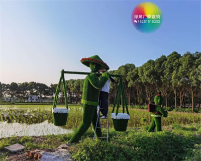 凤翔县网红景区仿真绿雕采购厂家