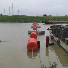 大坝警示装置0.8米拦船浮桶制造