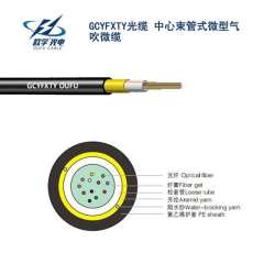 微型中心管式氣吹微纜GCYFXTY全干式光纜