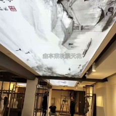 软膜天花无边框卡布灯箱制作-兰州软膜天花