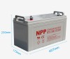 NPP耐普UPS电源EPS直流屏蓄电池NPG12-120AH