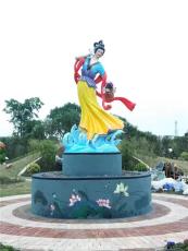 西安公园唐朝风仕女人物雕塑定制厂家