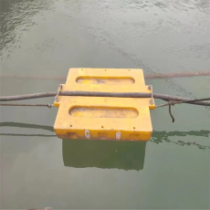 电站坝前禁航区拦船浮筒聚乙烯浮体