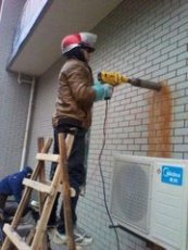 北京水钻打孔 墙体开洞 楼板钻孔 空调打孔