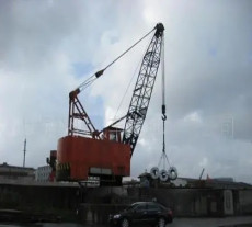 安徽地區各種型號報廢碼頭吊港口吊回收