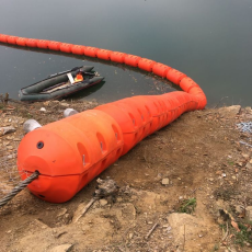 河道垃圾拦污浮桶大跨度管式拦污排