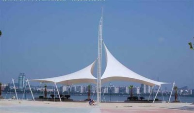 安徽运动场PTFE膜结构施工组织设计