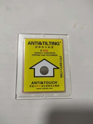 三亚ANTI&TILTING防震防倾斜防冲击指示标签工厂