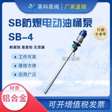 SB-4防爆电动插桶泵