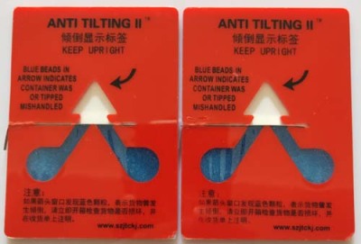 郴州ANTI&TILTING人字形防倾斜标签订购热线