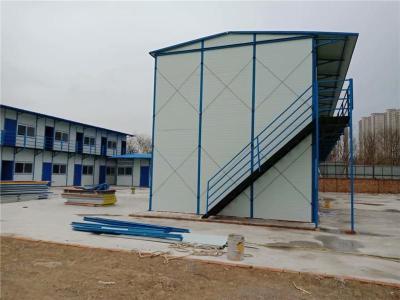 内蒙古乌海活动房搭建 工地住宿办公彩钢房