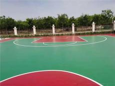北京学校运动场硅pu地坪施工