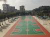 北京天津学校网球场篮球场硅PU弹性地坪