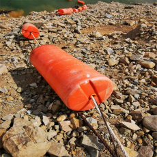湖泊塑料警示浮筒水电站禁航区警示设施