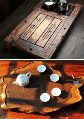 上海工艺品摆件修复  木雕茶几茶台补救翻新