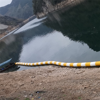 河道浮筒式拦污网自升降式拦漂设施