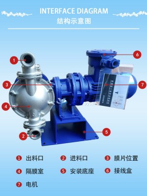 不锈钢电动隔膜泵