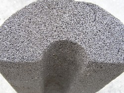 中山市泡沫玻璃弧形管
