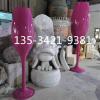 香港商场装饰玻璃钢香槟红酒杯雕塑定制厂家