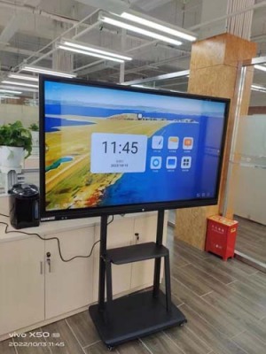 陕西商场展示触摸会议平板一体机效果