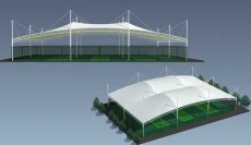 甘肃高尔夫球场膜结构设计