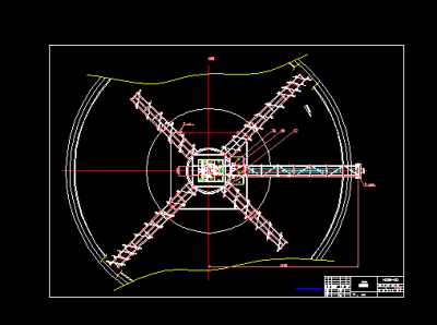NZ38米中心传动液压驱动浓缩机图纸