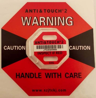 大连二代国产ANTI&TOUCH防震动警示标签整盒包邮