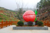 江西农业生态园水蜜桃雕塑标识定制电话厂家