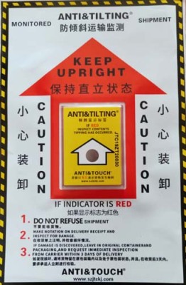 佛山TILTWATCH PLUS防震防倾斜防冲击指示标签采购
