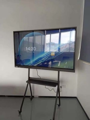 河北演播厅触摸会议平板一体机图片